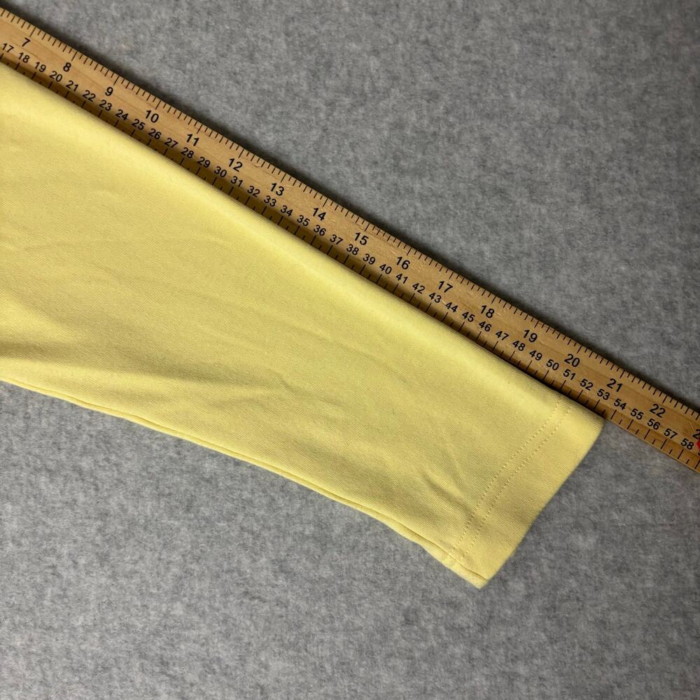 Blair Women's Essential Knit Long Sleeve Mock Neck Light Yellow - Size M - Picture 6 of 7